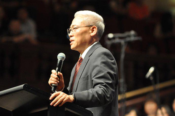 远志明牧师证道。（图片来源：远牧师博客）