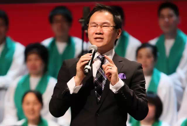 舒方见证。（图：西班牙华人基督教会）