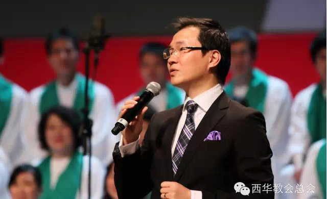 舒方见证。（图：西班牙华人基督教会）