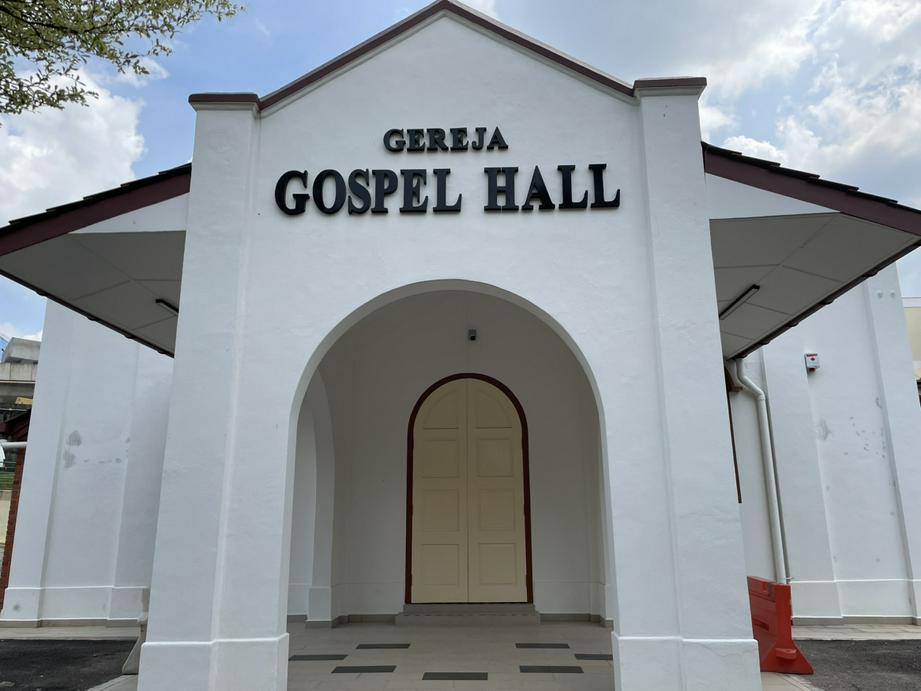 吉隆坡福音堂·建筑正面