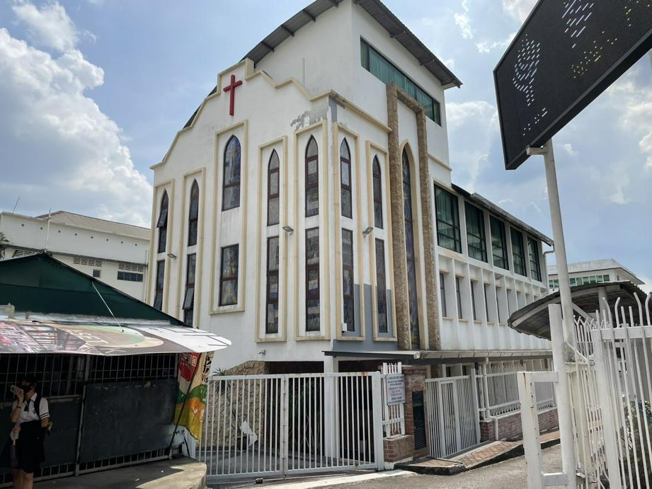 卫理公会福建堂的右侧面