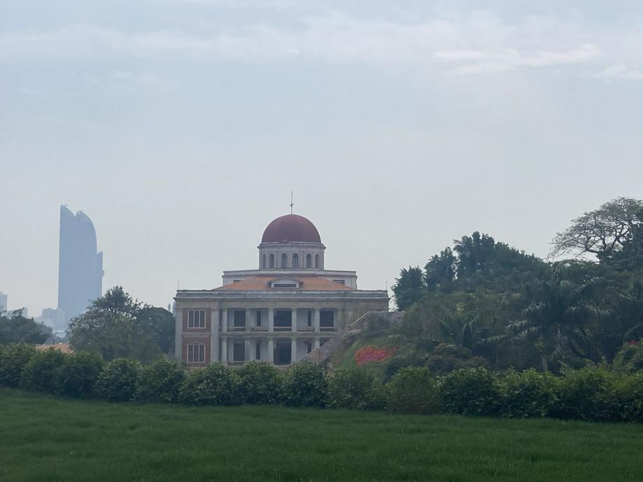 著名的八卦楼。（图：基督时报/王璐德）