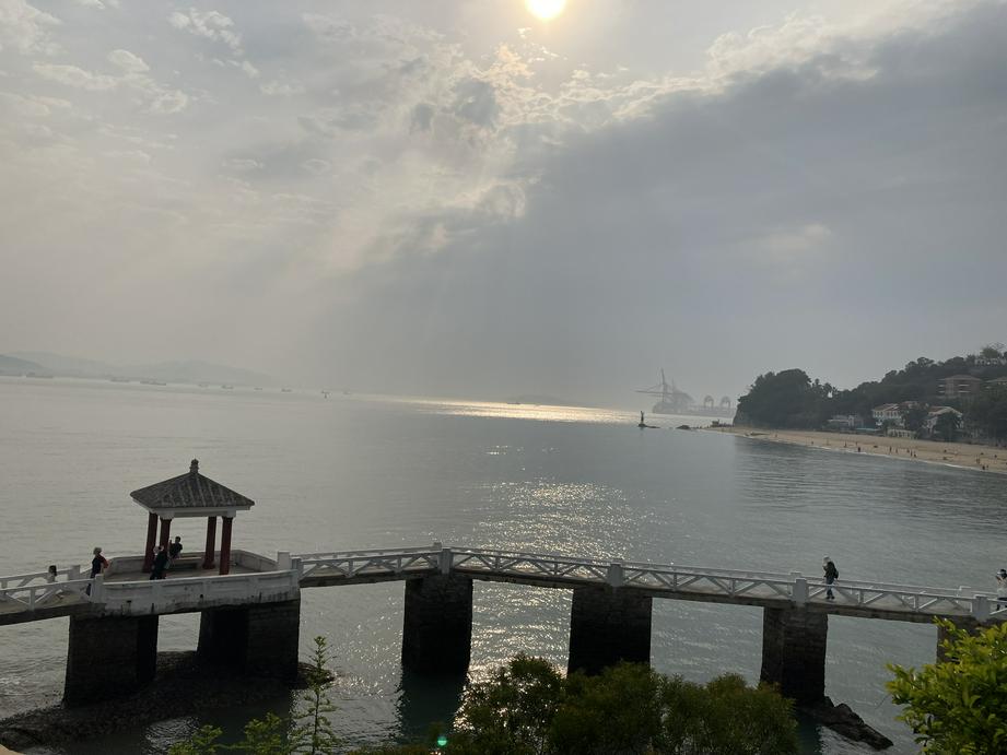 菽庄花园是国内罕见的海边私人花园，美景怡人。（图：基督时报/王璐德）