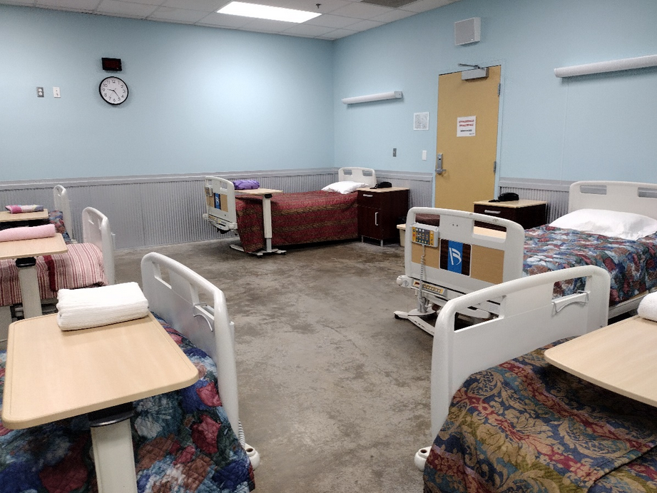 女性医疗康复室（拍摄于2024年9月23日）