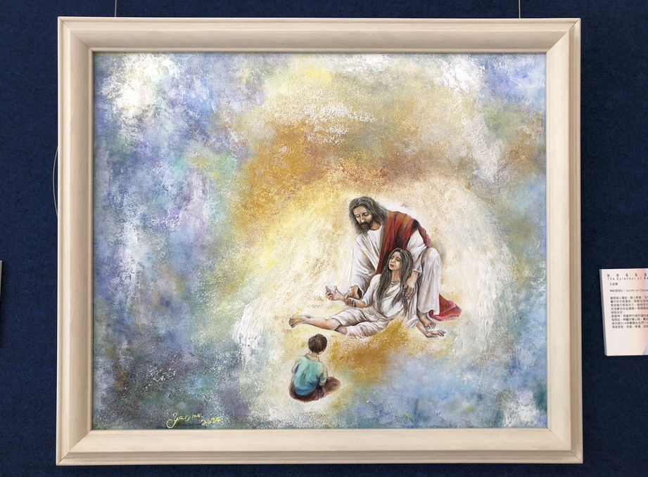 第四届基督徒艺术双年展“你的名在全地何其美”展品。（图：基督时报/孙欣然）