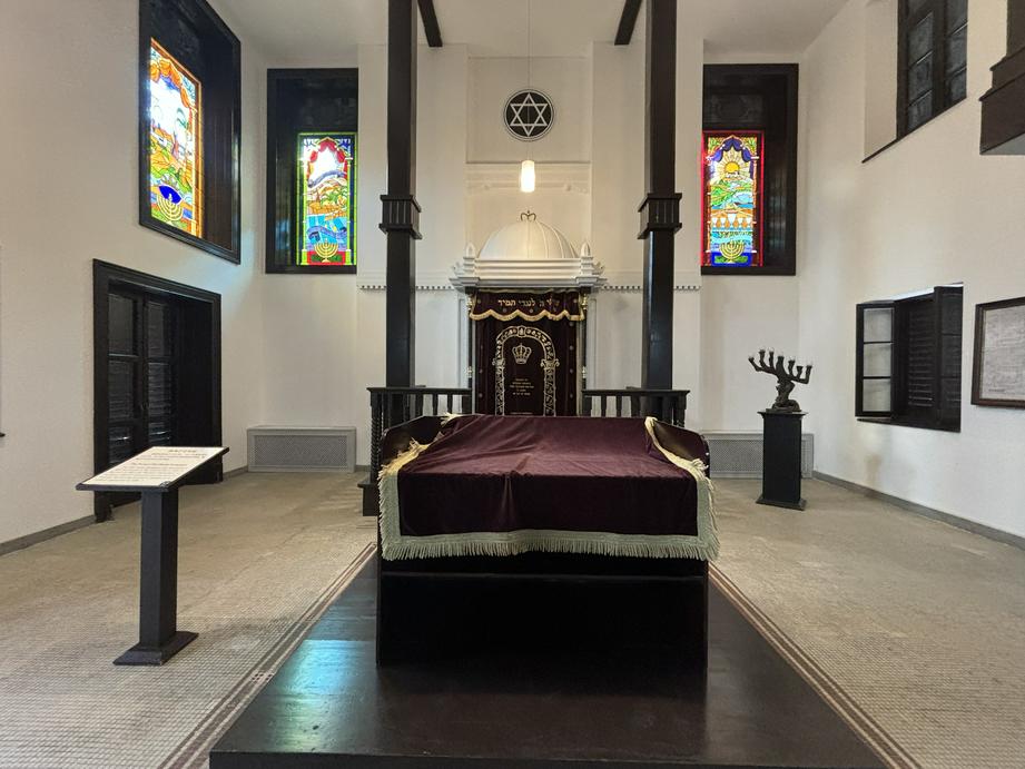 摩西会堂内（基督时报/石伊泉）