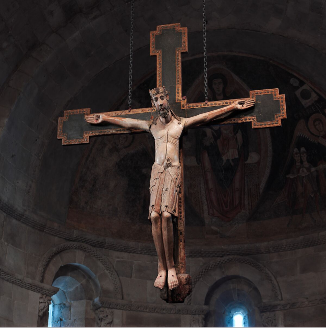 《大型耶稣受难十字架》/卡斯蒂利亚·莱昂
