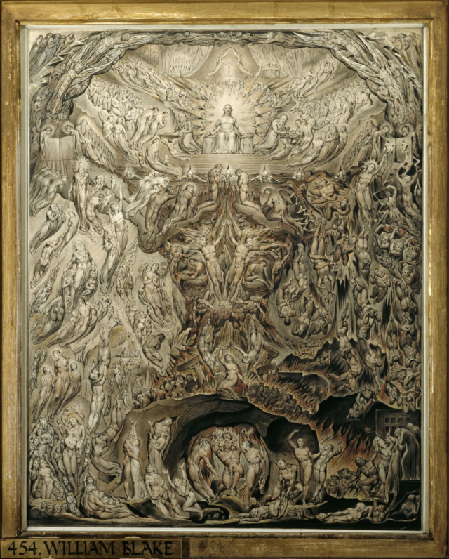 《最后审判的异象》/威廉·布莱克