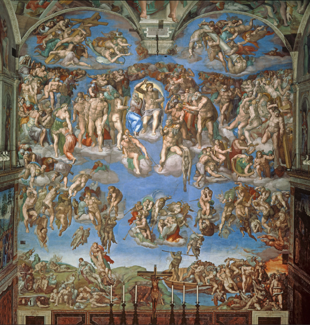 《最后的审判》/米开朗琪罗