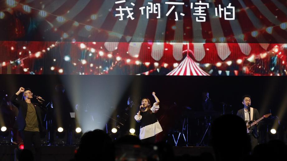 赞美会现场（图源：基督时报/王言恩）