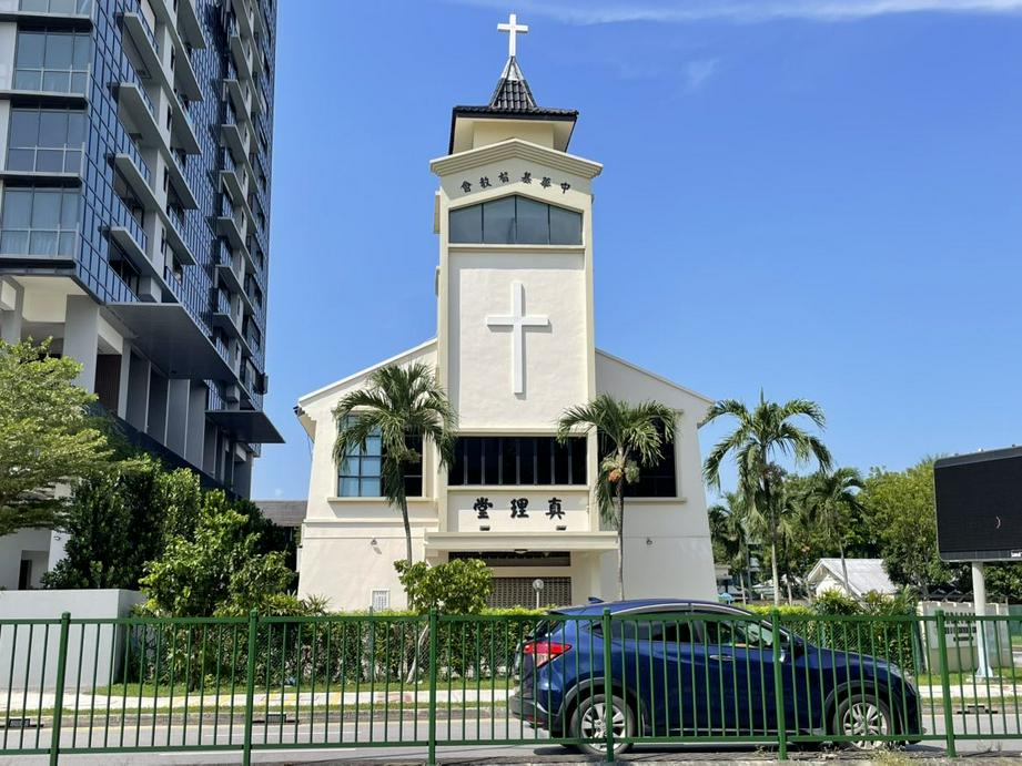 教堂正面（拍摄：基督时报/舒念）