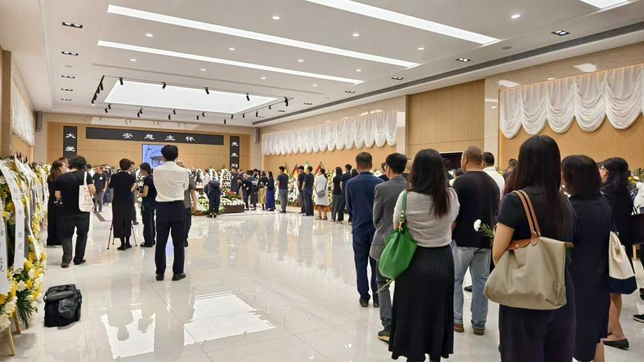 悼念现场（图：基督时报/义工拍摄）