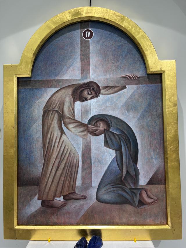 母子途遇致爱怜