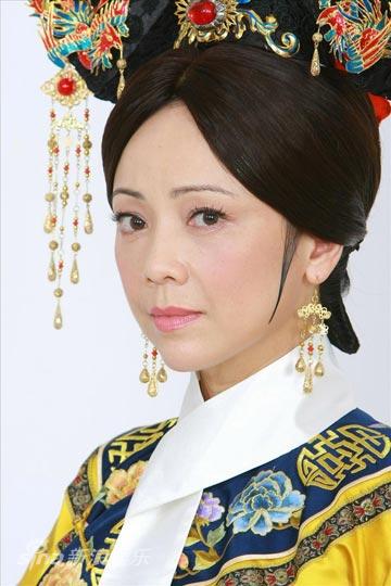 邓萃雯在《金枝欲孽2》中的如妃装扮。  （图：网络图片）