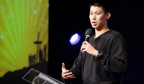 林书豪曾分享自己的信仰见证。  (图:网络图片)