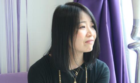 黑玛亚接受采访(图:基督时报/王新毅)