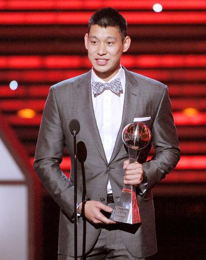 林书豪获奖图片。(图:资料图片)