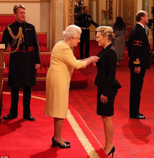 英国女王为凯特颁赠大英帝国司令勋章(图:资料图片)