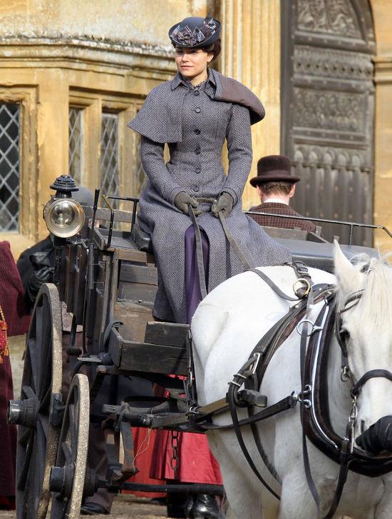 《圣诞夜烛》片场首度公开 苏珊大妈大银幕首“触电”(图片来源:网络图片)