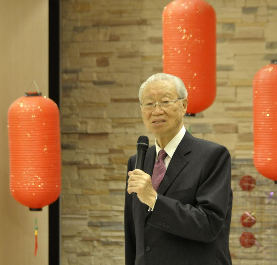 周联华牧师90岁生日时。（图：台湾怀恩堂官网）