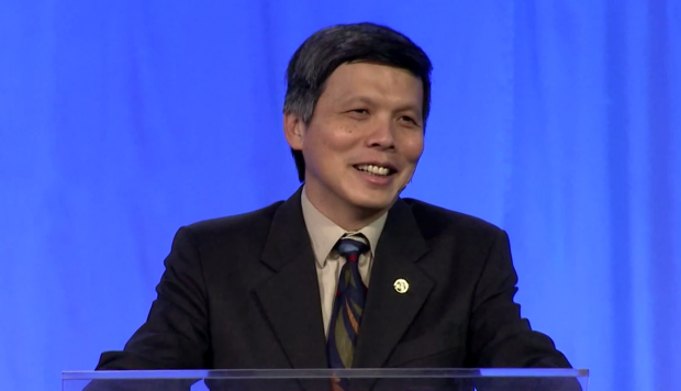 曾兴才牧师(图:矽谷生命河灵粮堂视频截图)