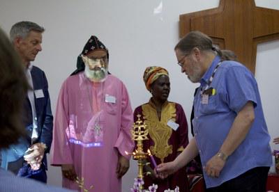 在泰国清迈召开的正义与和平朝圣参照团体年会开幕式。(图:WCC)